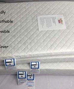 FoamTouch FoamTouch FoamTouch FoamTouch Baby Travel Cot Mattress 95 x 65 x 7.5 CM QUILTED fits most Graco/M&P Cots, Breathable Antiallergenic-A Comfort Foam??