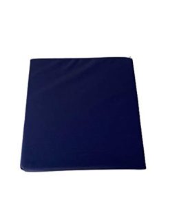 FoamTouch Foam Cushion Wash Clean Ask Customized Size Bench Car Seat Back Support Pain Relief High Boost Orthopedic Seat Pad Waterproof Cover Furniture Cushion Pad (66 cm X 55 cm X 3", Navy Blue)