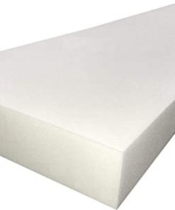 FoamTouch Comfort Foam Upholstery Foam Cushion High Density 3 Height x 30 Width x 72 Length Made in USA by Comfort Foam