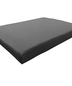 FoamTouch Dog Bed Mattress Bed Cushion Chew Resistant Waterproof Cover Medium Density Foam Filling for Dog bed Mattress Ask Custom Size (Small 60cm x 45cm x 5cm ??? 24??? x 18??? x 2??? , Grey)