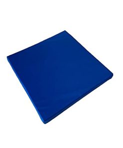 FoamTouch Garden Chair Seat Pads Water Resistant Thick Quality Cushion Pads Great for Indoors & Outdoors Seat Cushion Seat Pad by Comfort Foam Collection (PACK OF 3 (50cm x 44cm x 5cm), Royal Blue)
