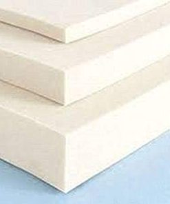 FoamTouch High Density Firm Upholstery Foam Cut to Any Size - Cushions, seat pad, Seating, Dinning, Seat, Stool, Chair, Firm Foam (16"x16"x6")