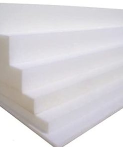 FoamTouch High Density Firm Upholstery Foam Cut to Any Size - Cushions, seat pad, Seating, Dinning, Seat, Stool, Chair, Firm Foam (16"x16"x4")