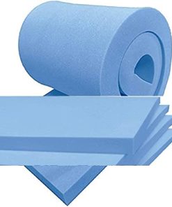 FoamTouch High-Density Upholstery Firm Foam Sheet Cushion Seat Replacement Foam Padding Window Seat Bench Pads Floor Bed 1??? Height x 30??? Width x 72??? Length