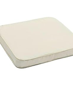 FoamTouch Seat Cushion Seat Pad Bench Cushion Sun Lounger Cushions Garden Chair Seat Pads Water Resistant Chair Foam Insert Lounger Garden Furniture Outdoor Indoor