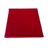 FoamTouch Comfort Foam COLLECTION Beautiful Bean Bags Soft Luxury Footstool Lightweight Double Sided Cousin Chair for Indoor Outdoor Living Room Home Or Garden Water and Weather Resistant (RED, 40 cm X 16")