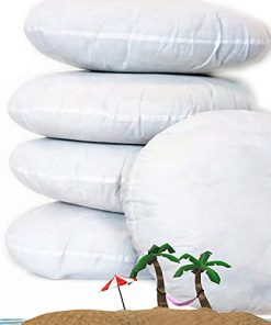 FoamTouch Comfort Foam COLLECTION Extra Shredded Foam Filled Cushion Inner Pads For Sofa In Two Shape Round And Square Comfy Floor Cushions For Your Living Room With Different Measurements