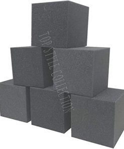 FoamTouch Comfort Foam COLLECTION Grey Pit Cubes | Blocks for Gymnastic Yoga Blocks Free Running and Parkour Courses Skateboard Parks Trampoline Arenas Ask for Custom Size (8??? x 8??? x 8???)