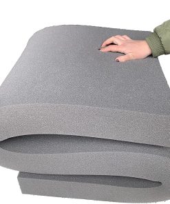 FoamTouch Comfort Foam COLLECTION HIGH DENSITY MEDIUM FIRM UPHOLSTERY GREY FOAM FOR SOFAS | SOFA PADS | CHAIRS | WINDOW SEATS | DOG BED | CAMPERVAN | CORNER SOFA | SOFA BED (Med-Firm-Foam 3" Thick, 30" x 30")