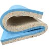 FoamTouch Comfort Foam COLLECTION High Density Ultra Firm Recon Foam Base with Blue Firm Foam Bonded Layer Upholstery Foam Sheet for Mattress Padding Window Seat Bench Pads Floor Bed Replacement