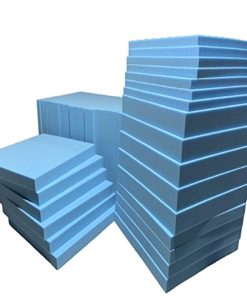 FoamTouch TOP STYLE COLLECTION Upholstery Blue Foam High Density Standard Replacement Foam Cut to Any Size Sofa Dining Cushions Seat Pads for Seating Perfect for Chairs Stool Pressure Relief Back Pain etc.