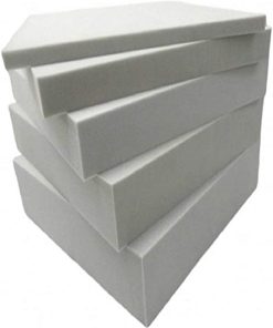 FoamTouch TOP STYLE COLLECTION Upholstery Foam Cut to Any Size Polyurethane Foam Cushions Seat Pads High Density Foam Sofa Chair Bench SEAT HEADBOARD Campervan Cushion Replacement