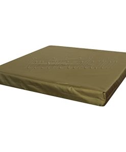 FoamTouch  Waterproof Chair Cushions Seat Pads Cushion Pad Indoors Outdoors Water Resistant Material Kitchen Dining Living Room Patio Garden (16??? x 18??? x 3???, Khaki)