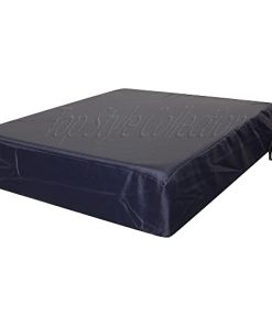 FoamTouch  Waterproof Chair Cushions Seat Pads Cushion Pad Indoors Outdoors Water Resistant Material Kitchen Dining Living Room Patio Garden (20??? x 20??? x 4??? , Navy Blue)