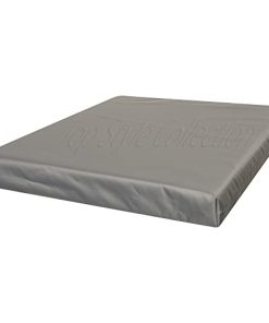 FoamTouch  Waterproof Chair Cushions Seat Pads Cushion Pad Indoors Outdoors Water Resistant Material Kitchen Dining Living Room Patio Garden (22??? x 22??? x 2??? , Grey)