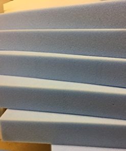 FoamTouch HIGH Density Foam Upholstery Foam Cushion cut to any size Replacement blue SHEET 45" x90"x4"