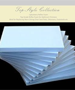 FoamTouch Comfort Foam replacement seat foam camper Vans, Sofas, Seating High Density Upholstery Firm Foam Sheet Cushion Replacement, Easy to Cut for Seats/Sofas/Dog Beds/Mattress