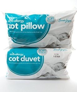 FoamTouch FoamTouch FoamTouch Comfort Foam ?? 9 Tog Anti-Allergy Cot Bed Duvet and Pillow - Nursery, Baby, Toddler, Junior