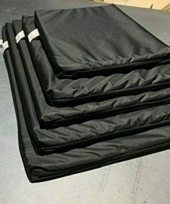 FoamTouch Comfort Foam Collection Dog Mat mattress Bed cushion Chew Resistant Waterproof FOAM MATTRESS (XX Large 120cm x 75cm x 5cm ??? 48??? x 30??? x 2???, NAVY BLUE)