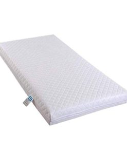 FoamTouch FoamTouch FoamTouch Travel Cot Bed -Travel Cot Mattress Cot Bed Fully Breathable Foam Mattress & Poly Cotton Cover for Baby Comfort 95 cm x 65 cm x 7.5 cm by Comfort Foam COLLECTION